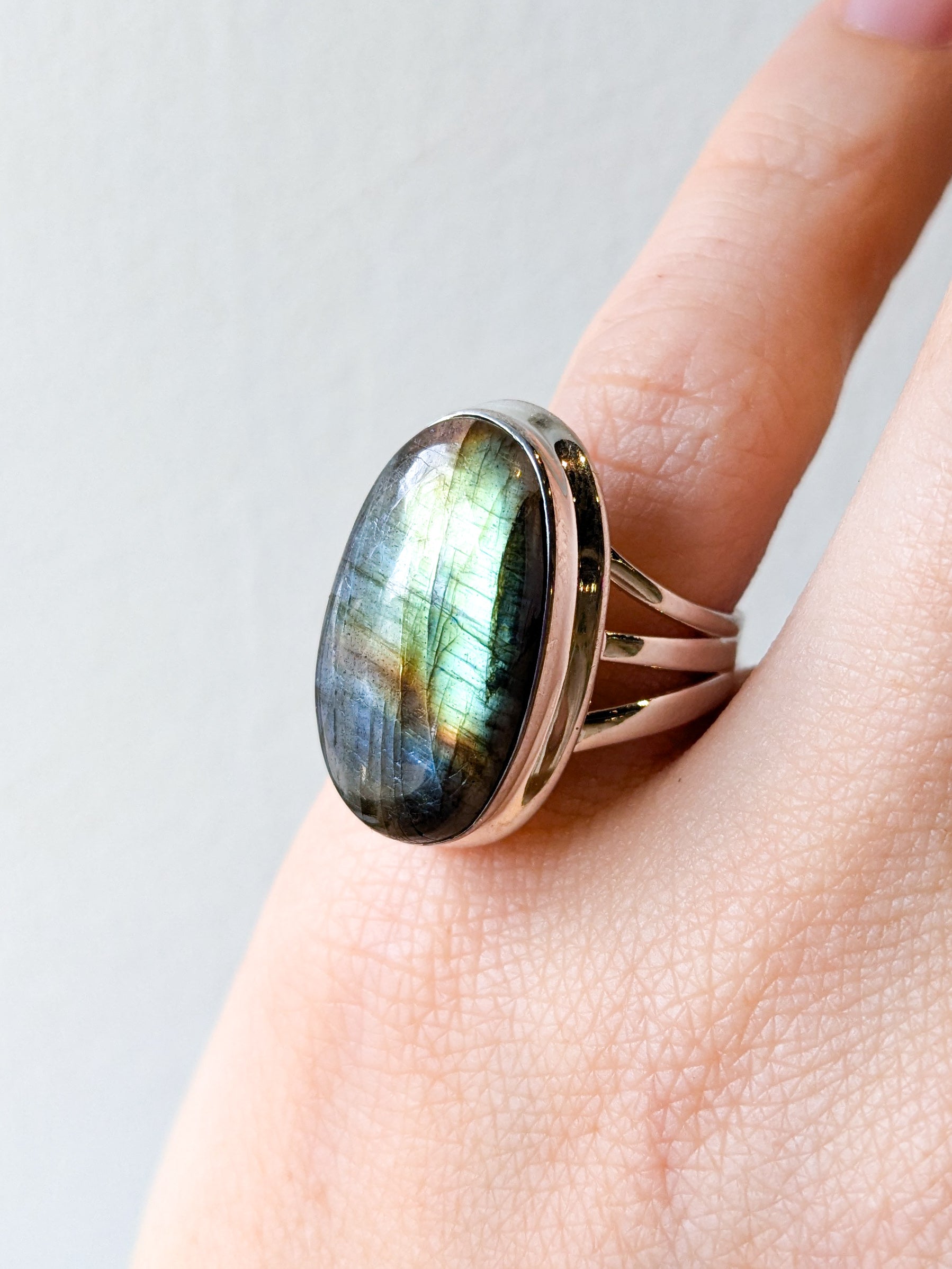 Labradorite Sterling Silver Rings