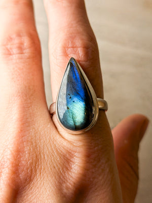 Labradorite Sterling Silver Rings