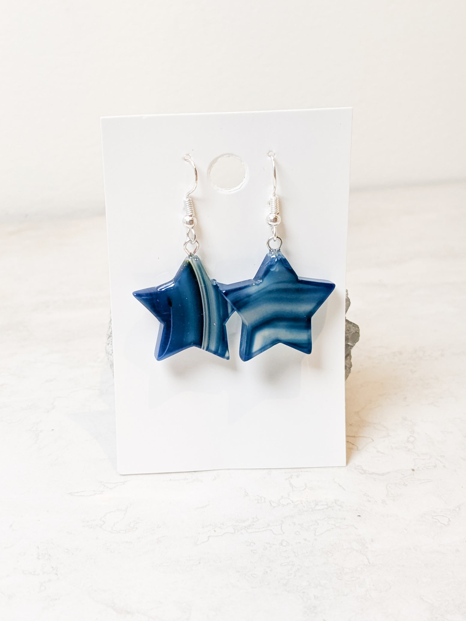 Agate Dangly Earrings