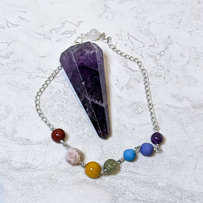 Crystal Chakra Pendulums