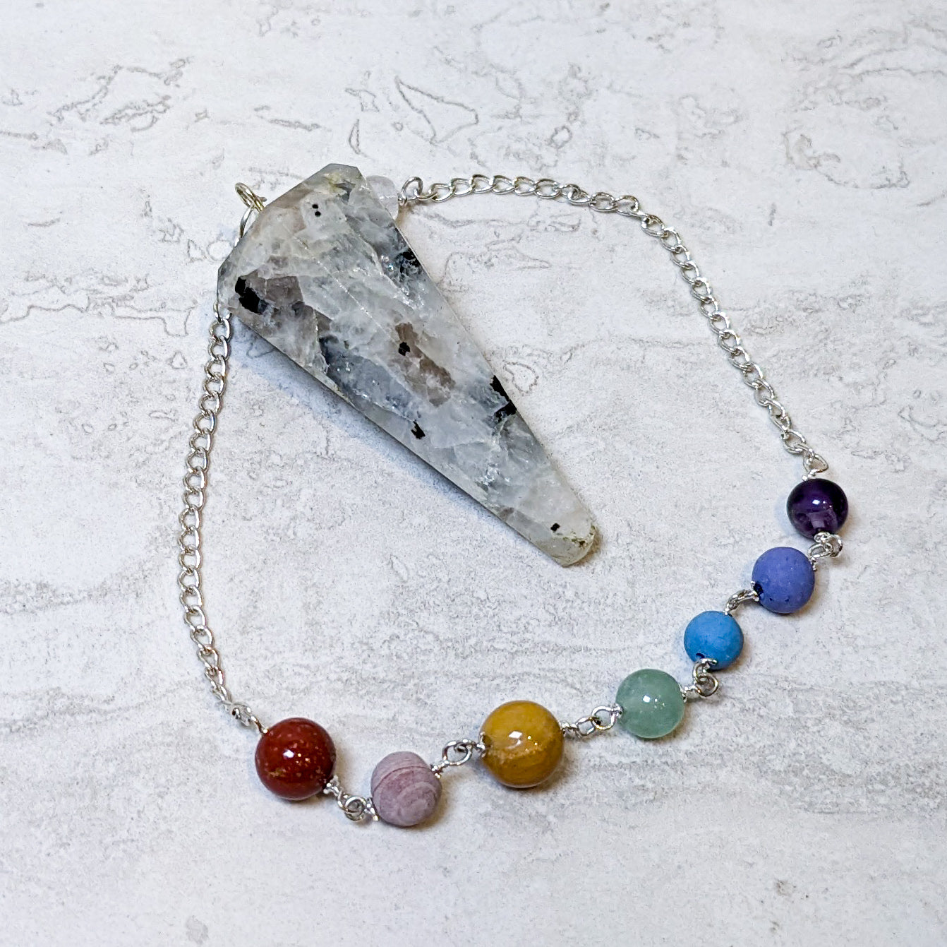 Crystal Chakra Pendulums