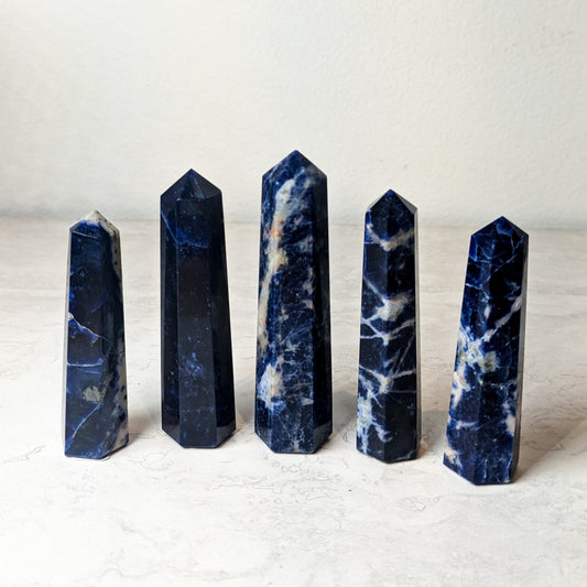 Sodalite Obelisk 2-3"