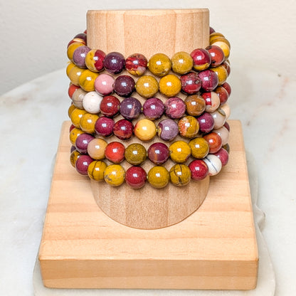 8mm Assorted Crystal Beaded Bracelets
