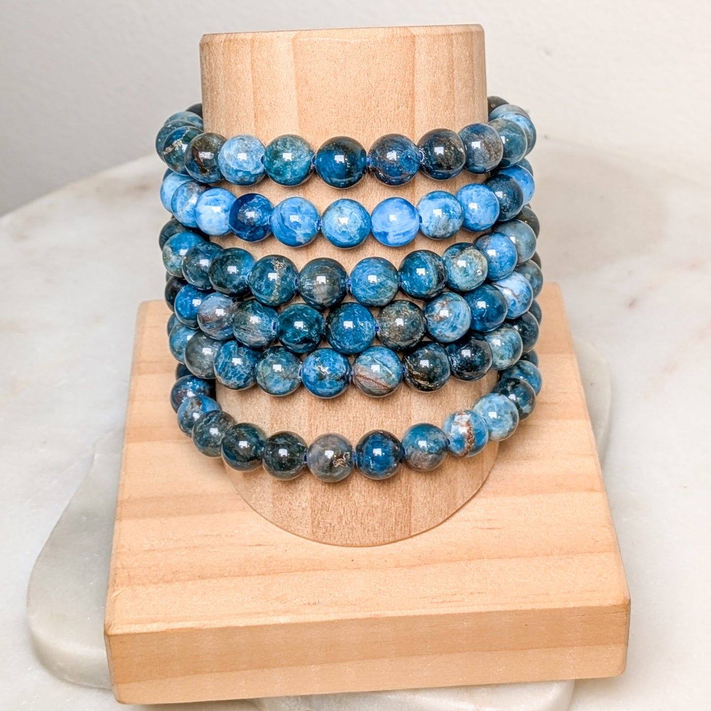 8mm Assorted Crystal Beaded Bracelets