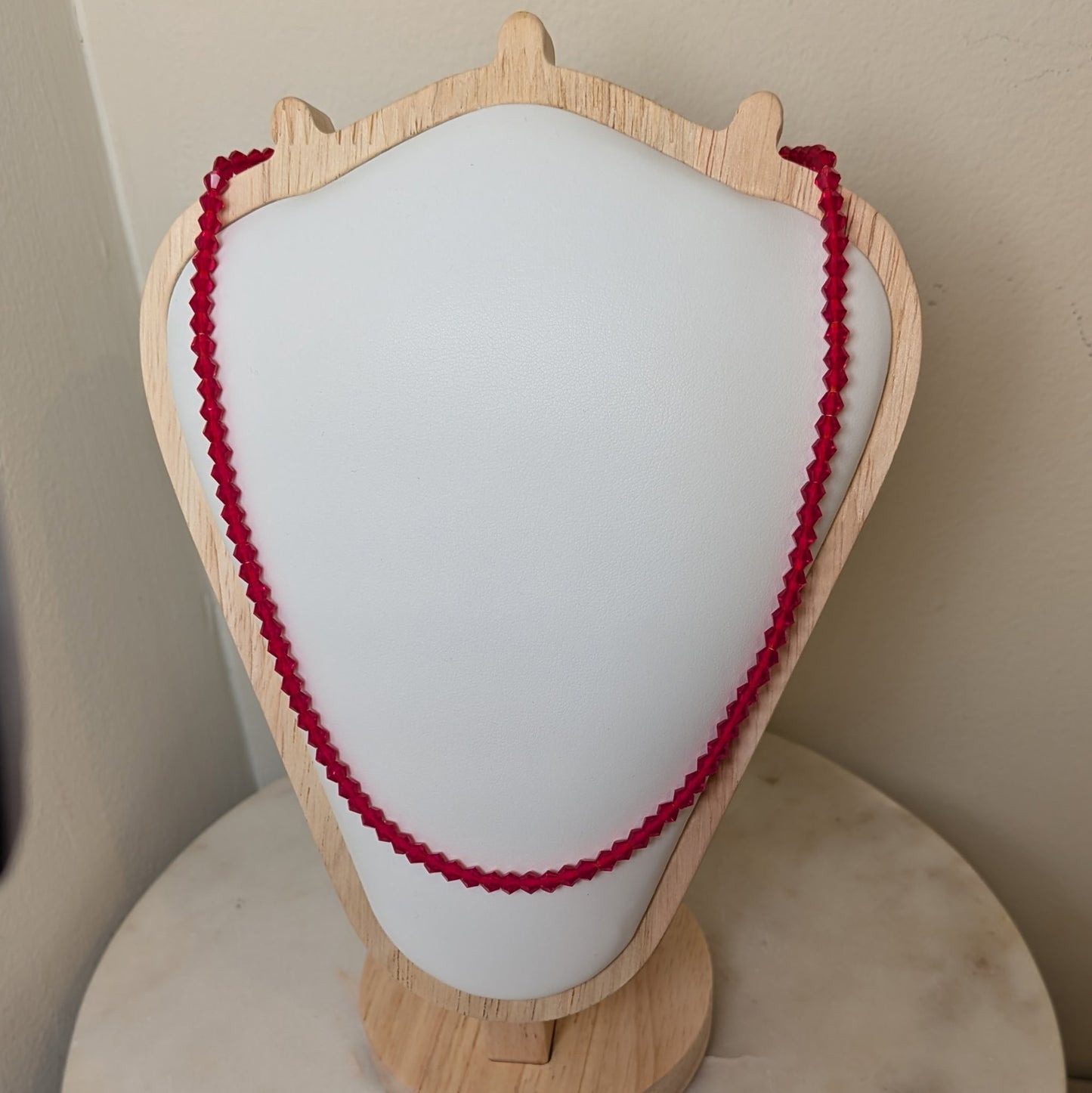 Faceted Bead Necklaces