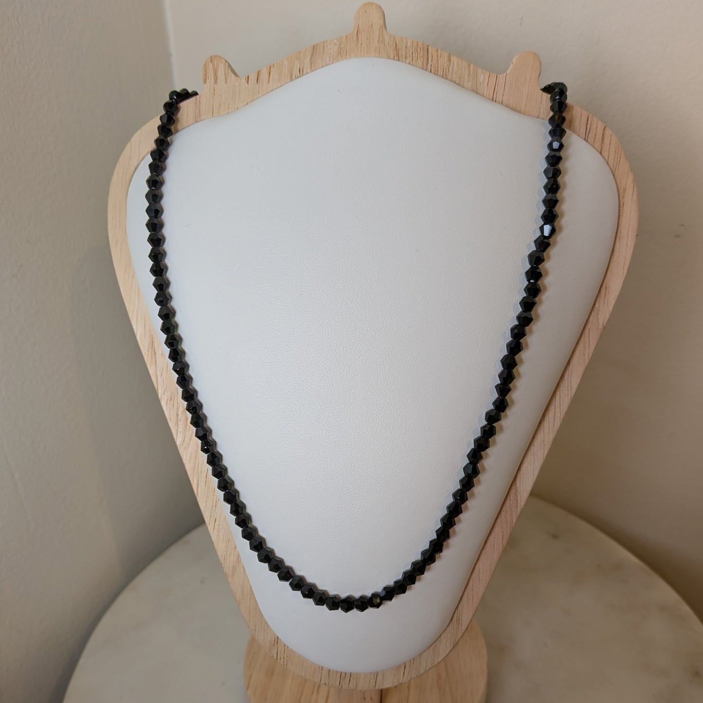 Faceted Bead Necklaces