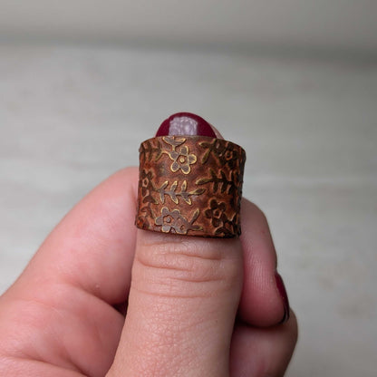Brass Patina Rings