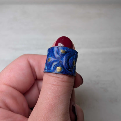 Brass Patina Rings