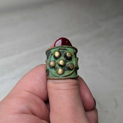 Vintage Copper Patina Rings