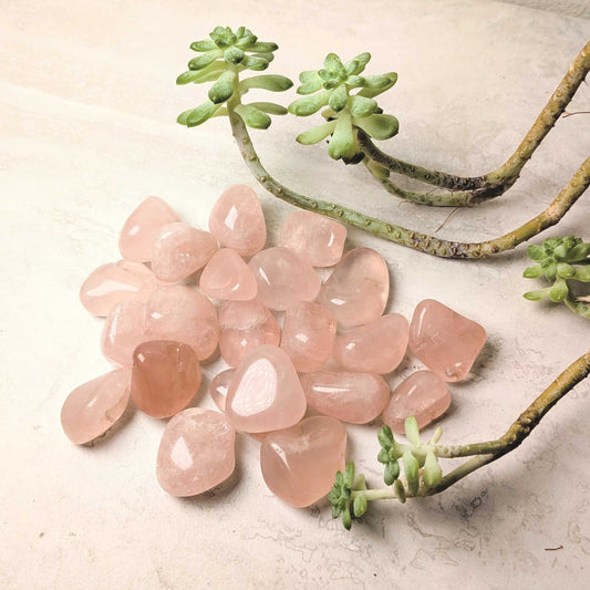 Rose Quartz Tumbles