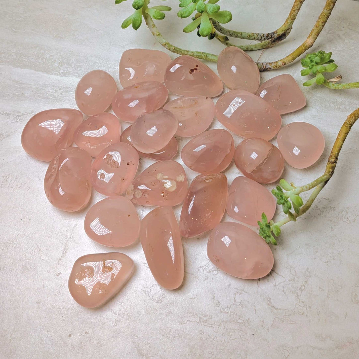 Pink Chalcedony Tumble