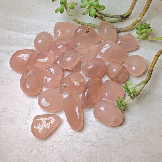 Pink Chalcedony Tumble