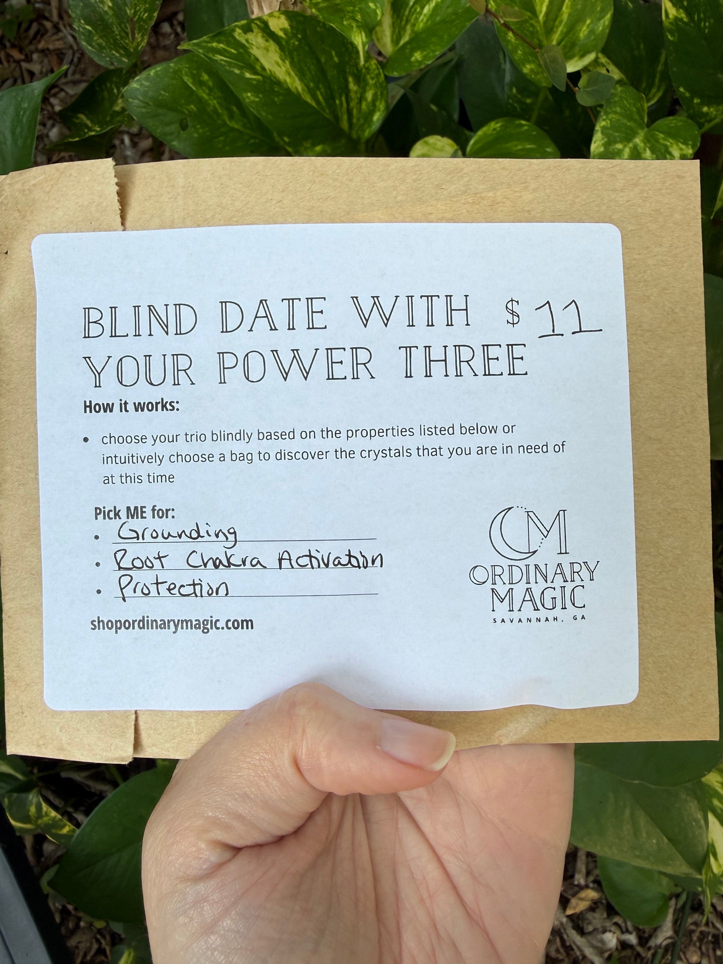 Blind Date With Your Power 3 Crystals Mystery Bag