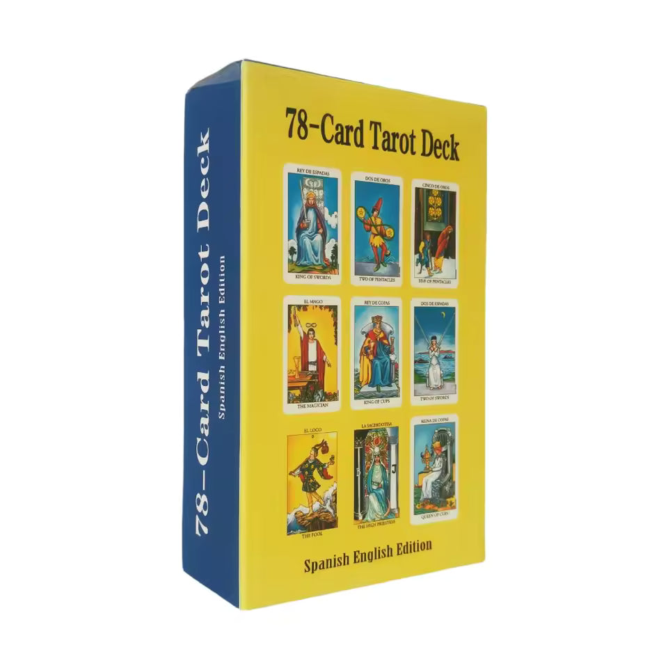 Rider Waite Tarot Deck in English/Spanish