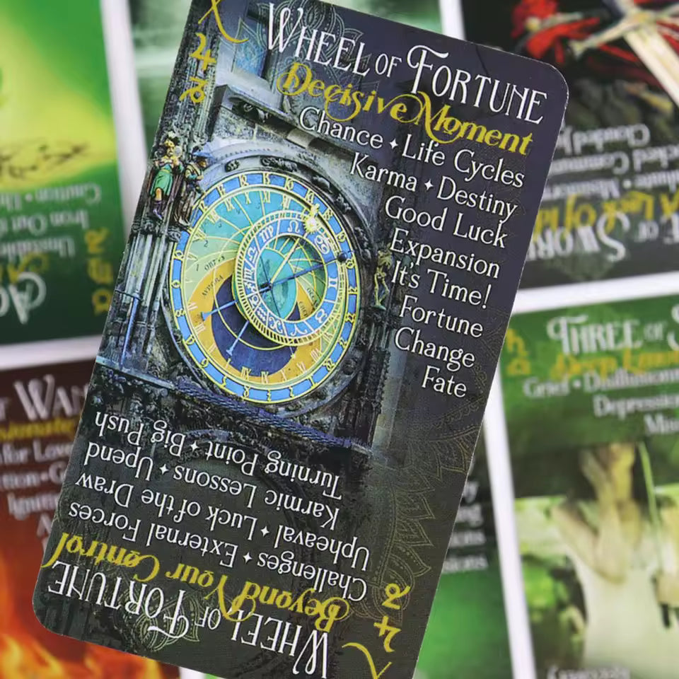 iN2IT Tarot Deck with Keywords