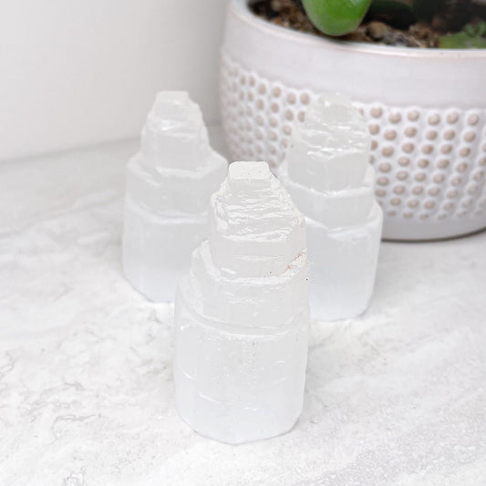 Mini Selenite Tower Mountain