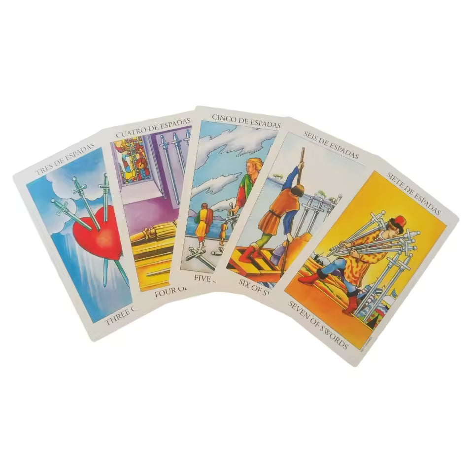 Rider Waite Tarot Deck in English/Spanish