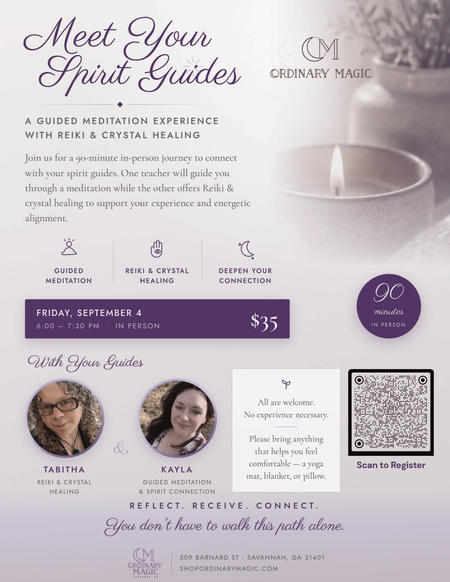 Meet Your Spirit Guides: Guided Meditation, Reiki & Crystal Healing
