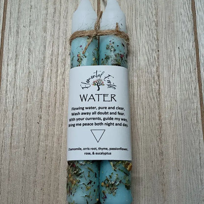 Water Elemental Ritual Candles