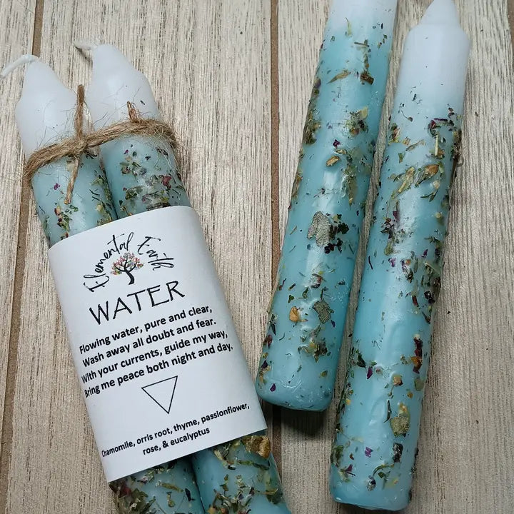 Water Elemental Ritual Candles