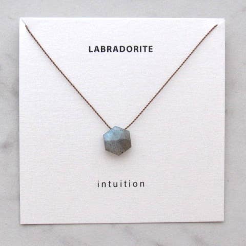 Polished Gemstone Minimalist Necklaces | Various Crystals