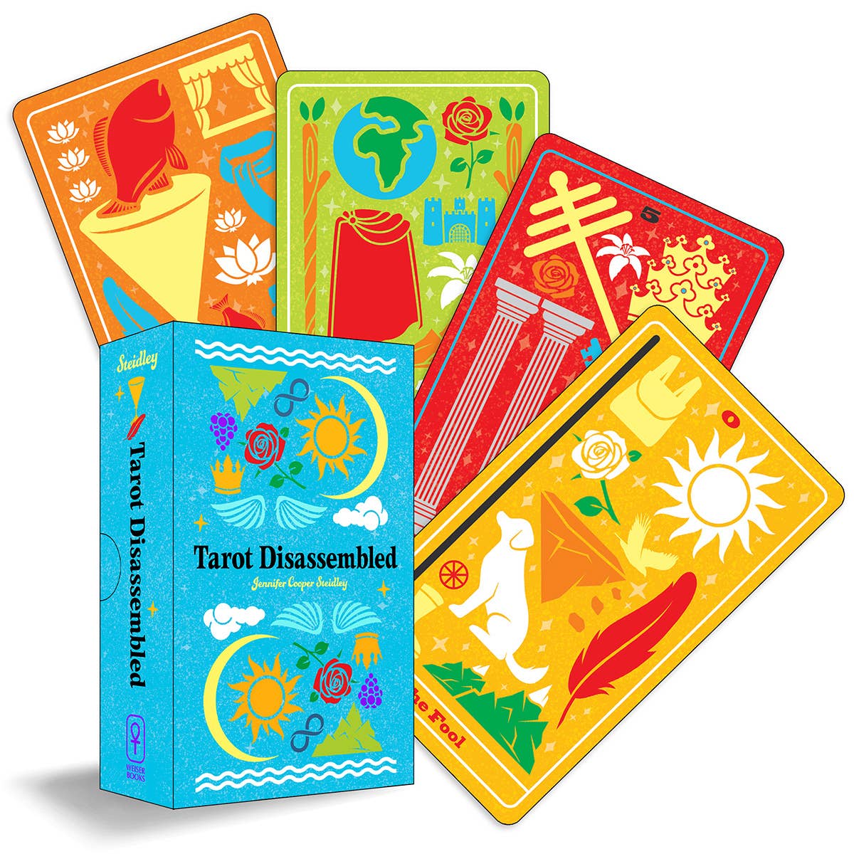 Tarot Disassembled: (78 Full-Color Cards)