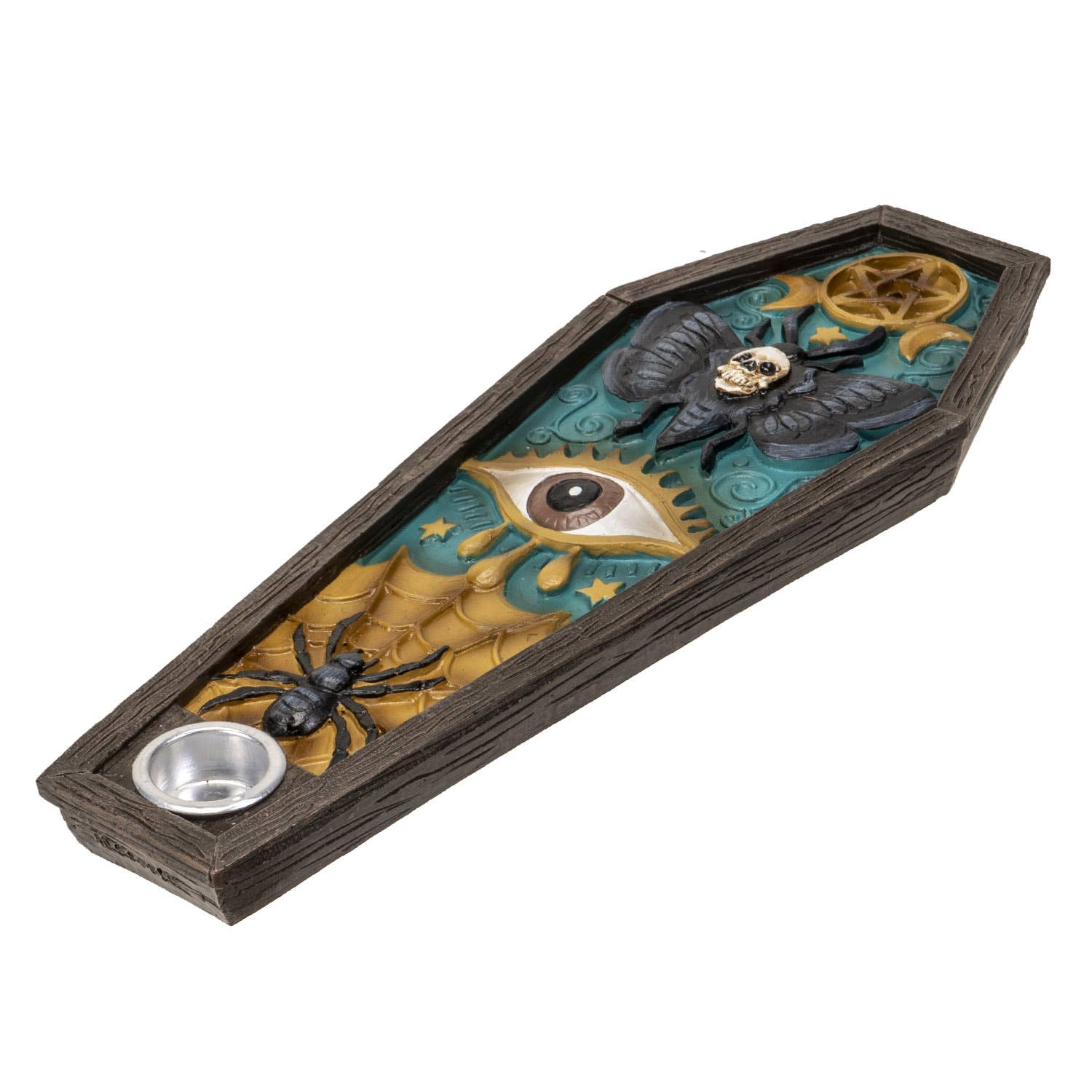 Gothic Coffin Incense Burner