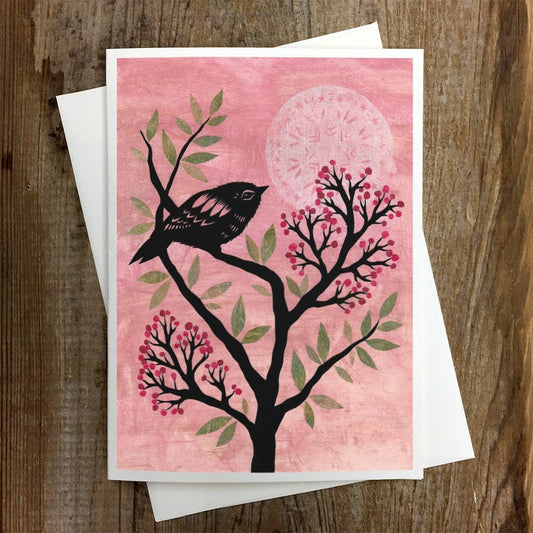 Follow The Evening's Call - Greeting Card