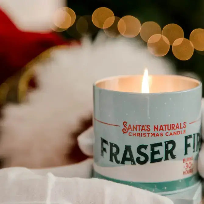 Christmas Candle in Fraser Fir | 9oz + 3oz