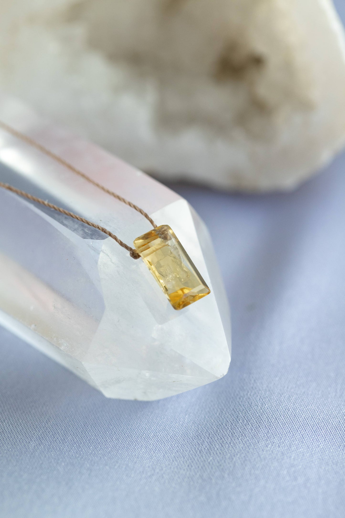 Citrine Necklace manifest