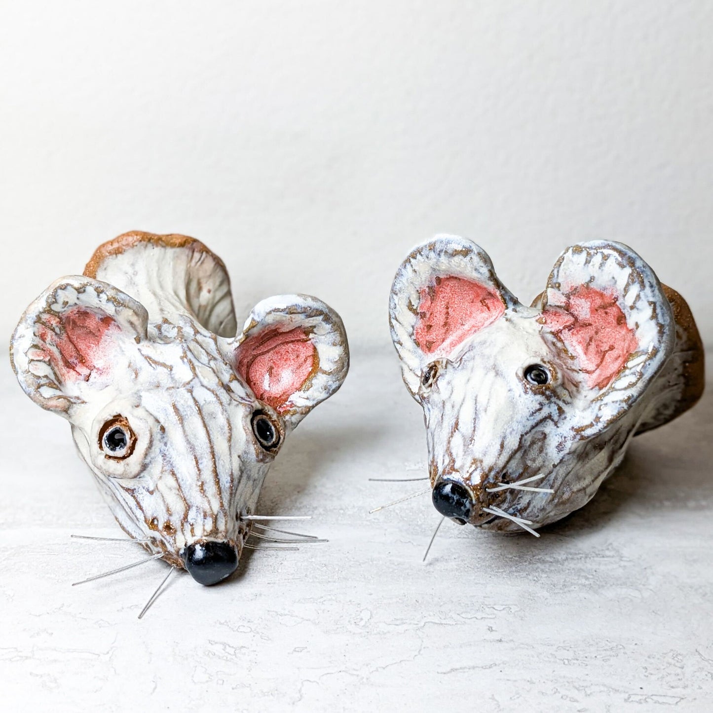 Handmade Ceramic Mouse by Local Artist, Cate Tylor