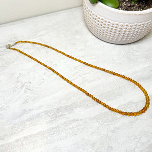 Amber Beaded Necklaces
