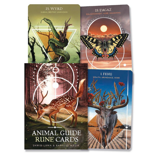 Animal Guide Rune Cards