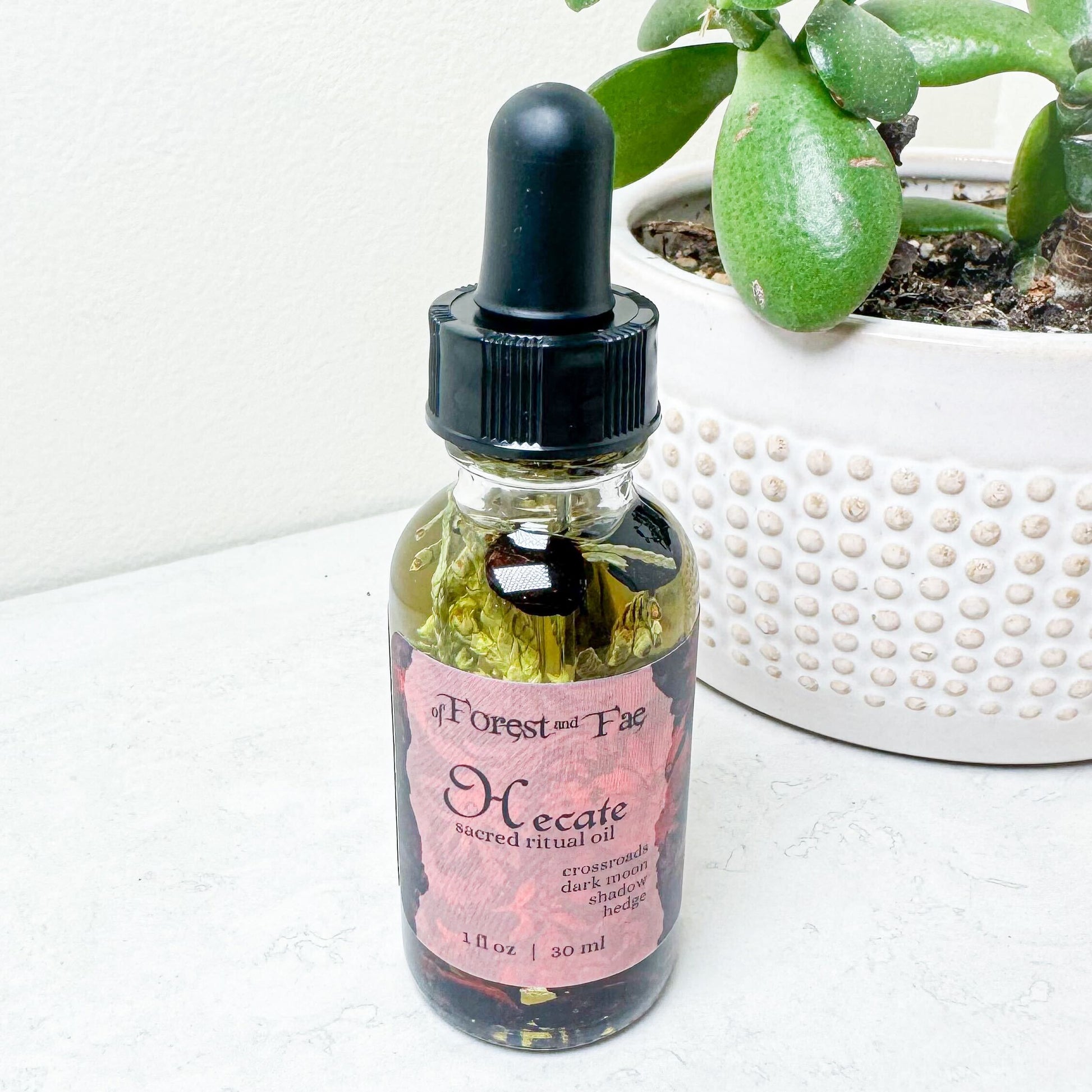 Hecate ritual oil bottle by Of Forest & Fae — Ordinary Magic, Savannah GA