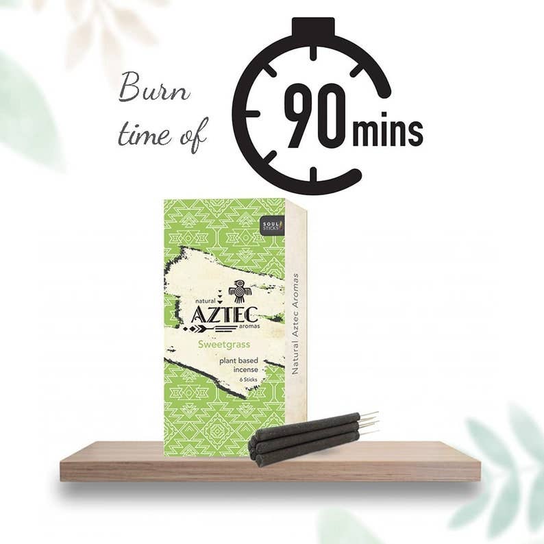 AZTEC - Sweetgrass Plant Based Incense