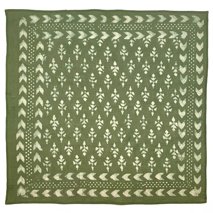 Block Printed Bandanas - Various styles