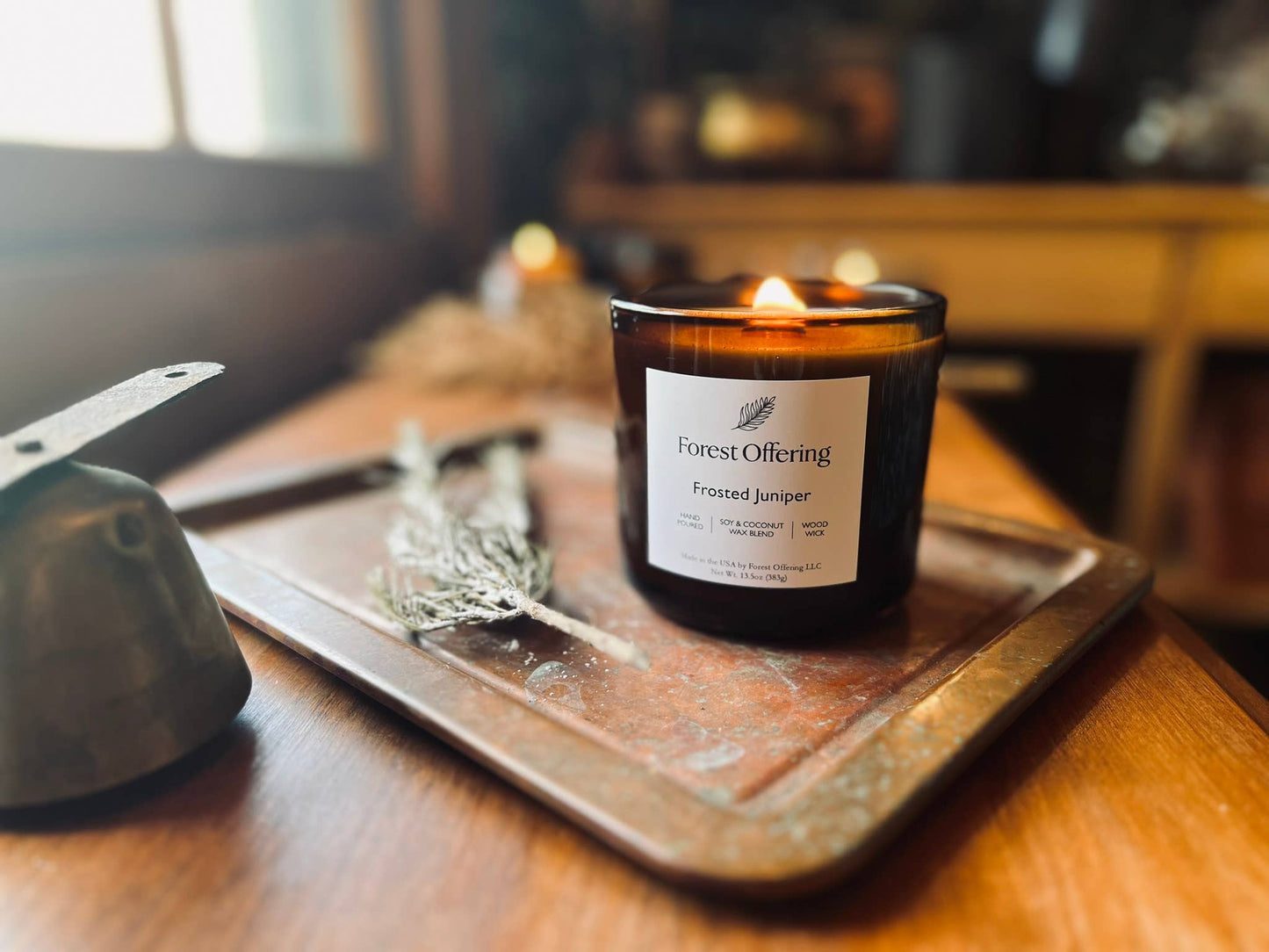 Frosted Juniper Candle