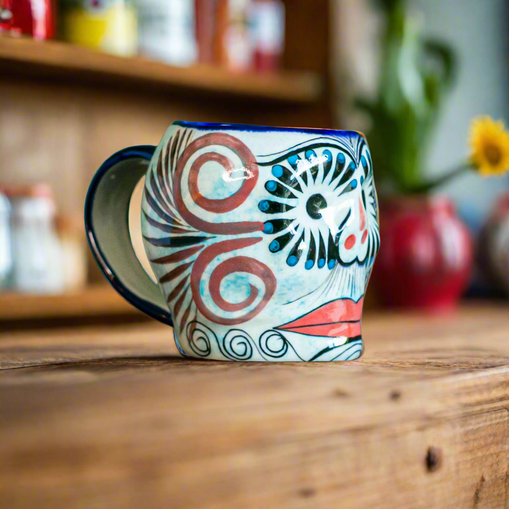 Sugar Skull Skeleton Mug