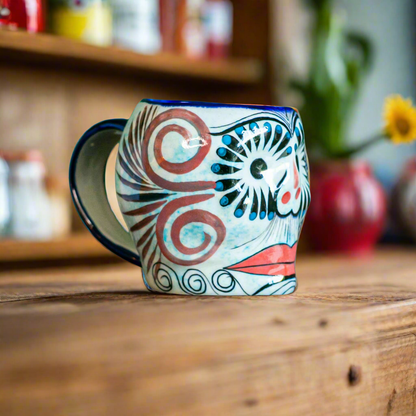 Sugar Skull Skeleton Mug