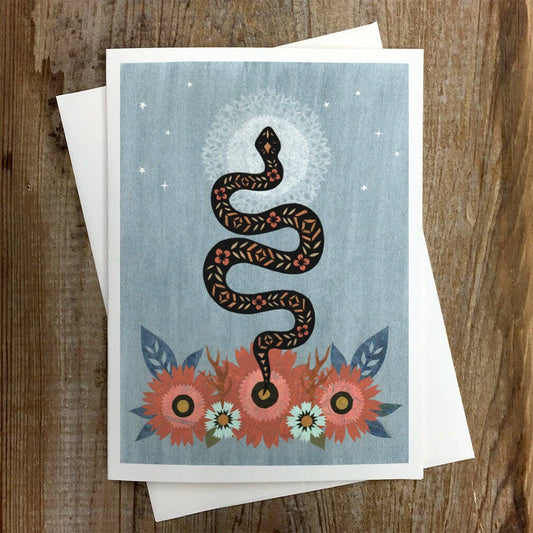 Peaceful Departure - Greeting Card