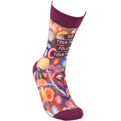 Do Your Thing Socks – Follow Your Path with Intention