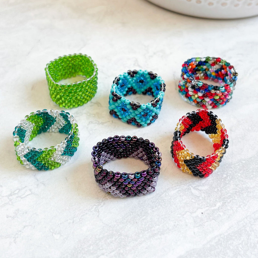 Tania Seed Bead Ring | Assorted