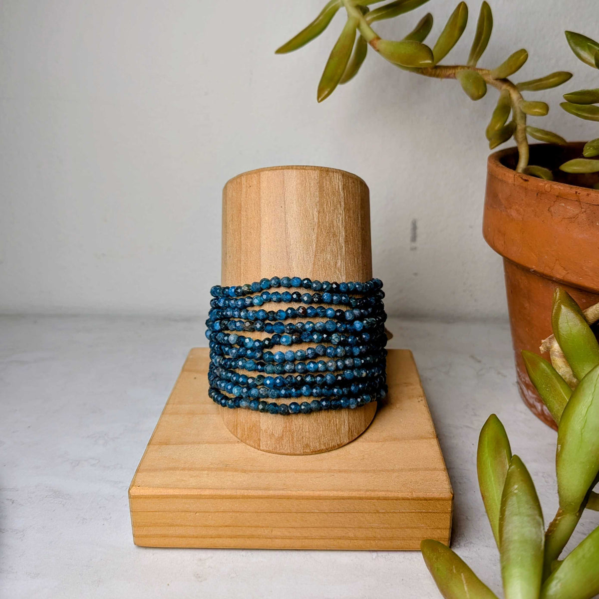 Crystal Faceted Beaded Bracelets | 3mm