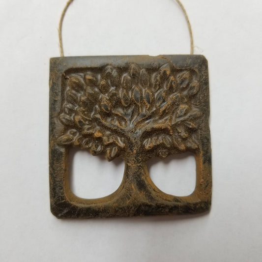 The Giving Tree Beeswax Ornament | Cinnamon Finish