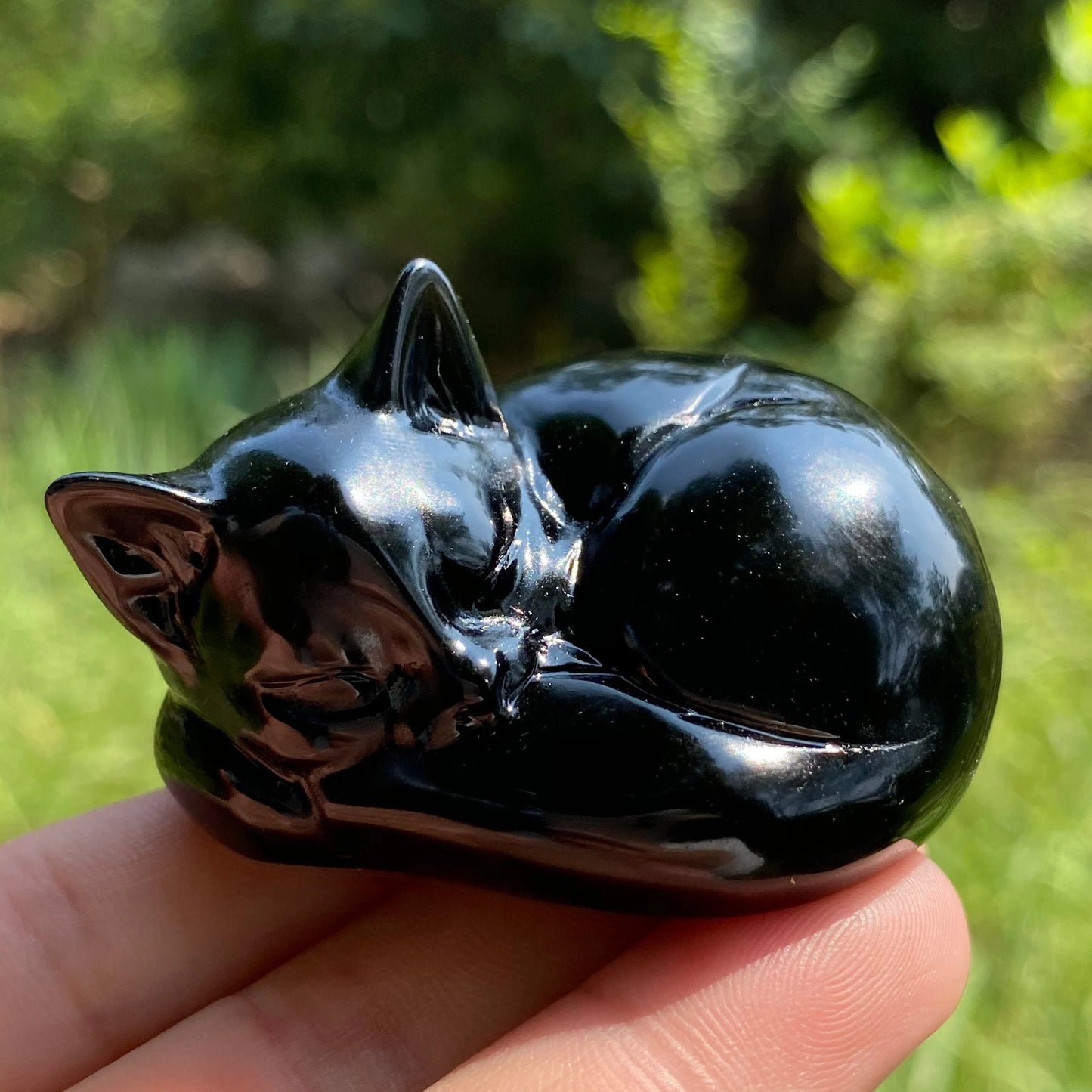 Sleeping Crystal Cats