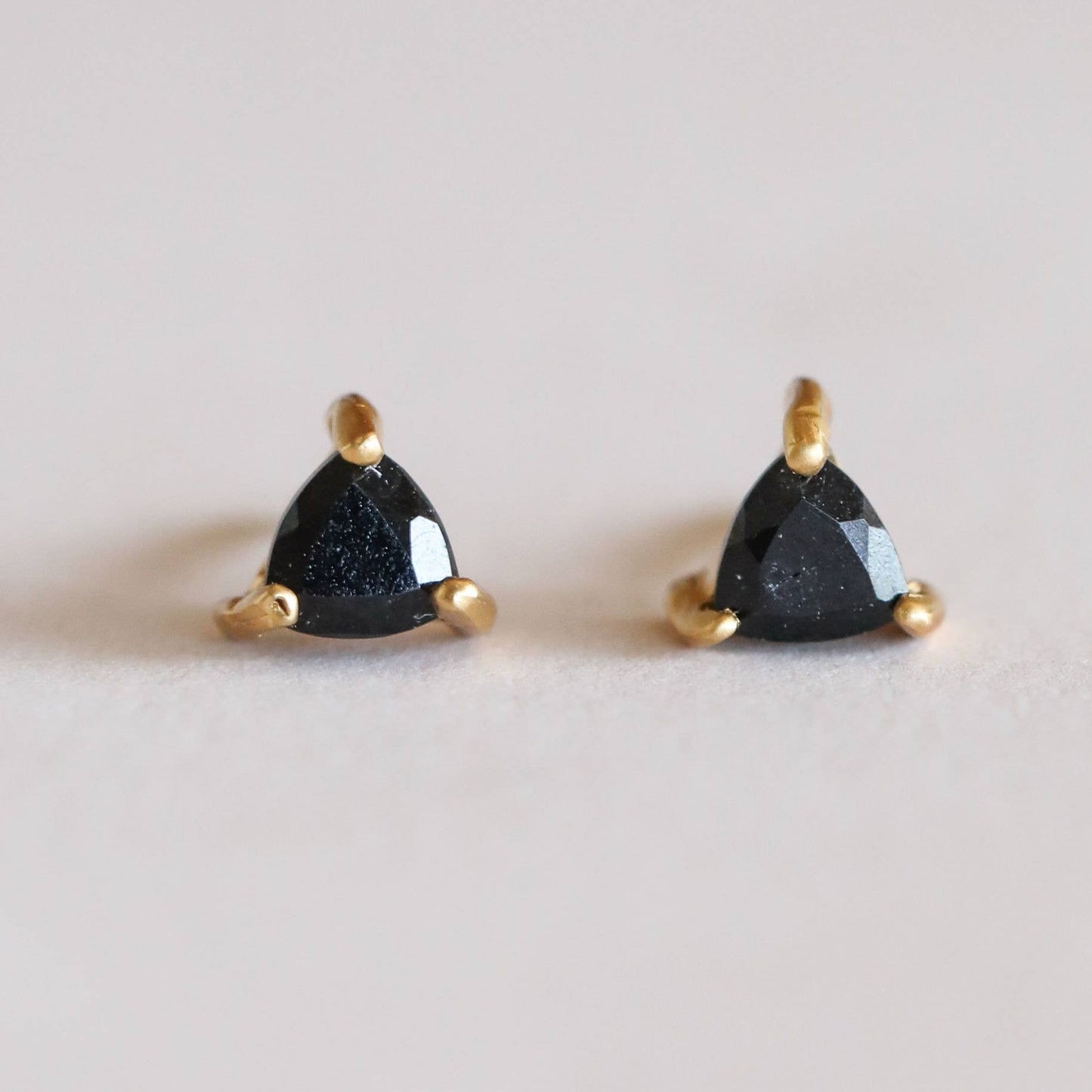 Mini Energy Gem Earrings - Black Tourmaline | Jax Kelly