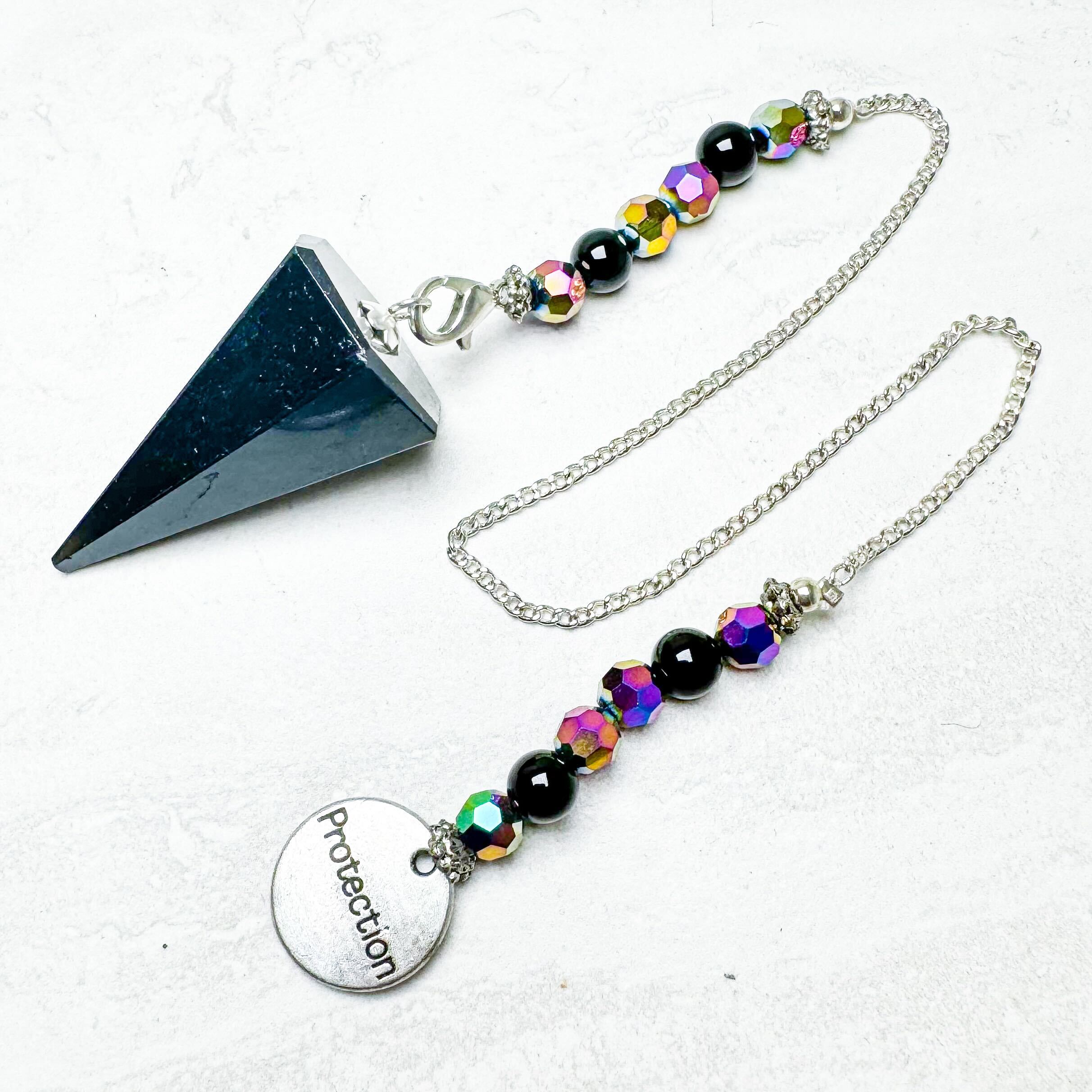 Black Tourmaline Protection Pendulum