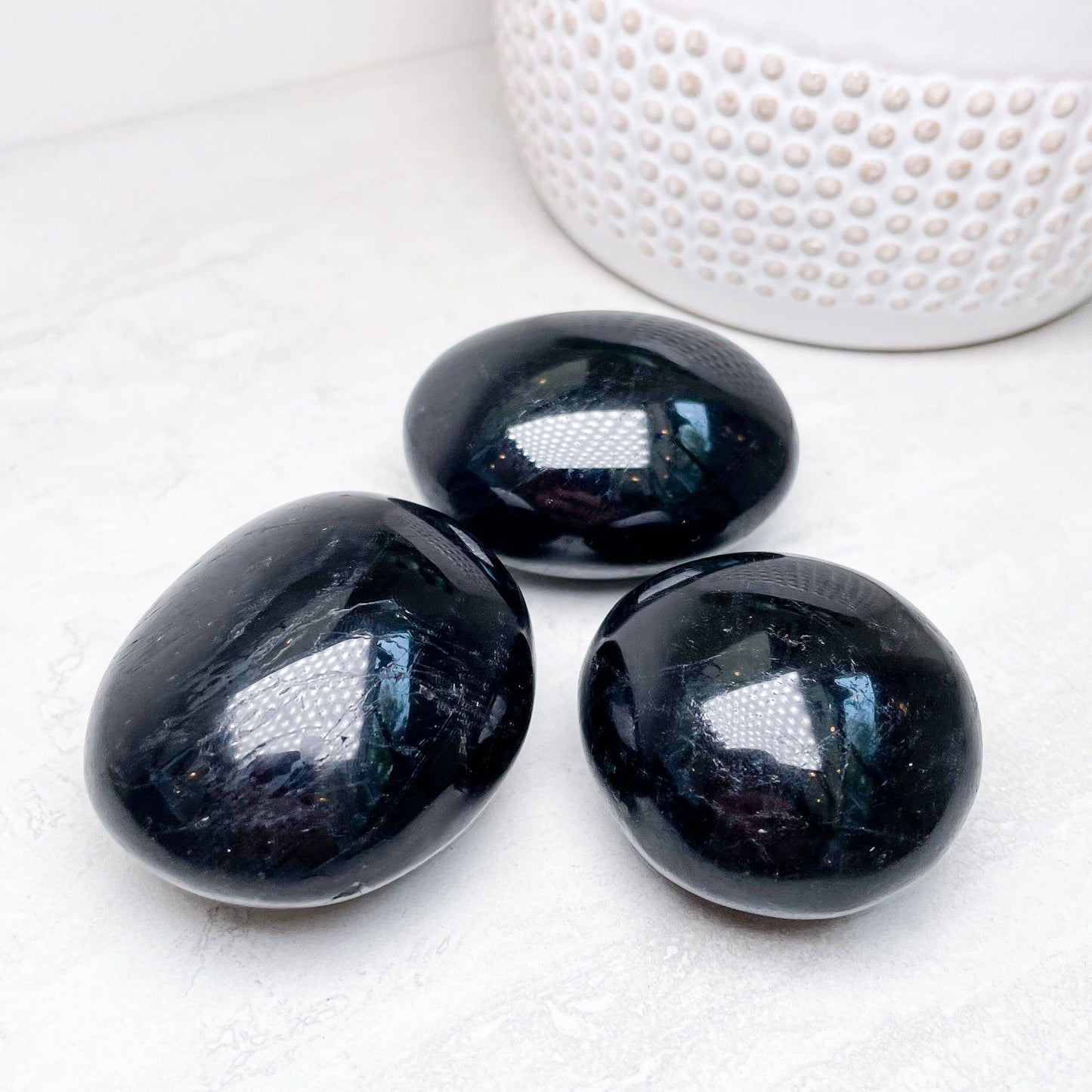 Black Tourmaline Palmstones