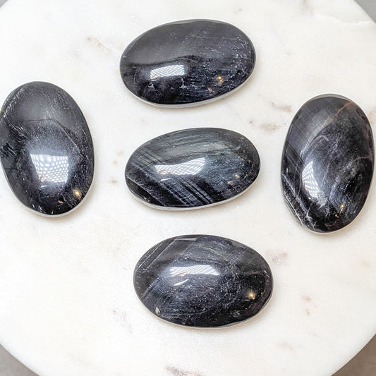 Blue Tiger Eye Palmstone