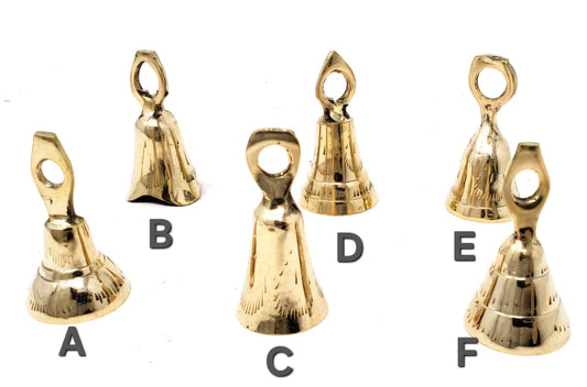 Brass Ritual Bell 3" | Ritual and Altar Tool
